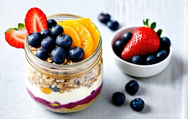 플렉시테리언 식단에서의 과일 섭취 비율 - **Prompt:** A vibrant and refreshing scene featuring a cheerful young Thai woman, aged around 20-25,...