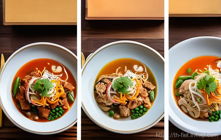 플렉시테리언 식단을 위한 채식 레스토랑 추천 - Here are three image generation prompts in English, detailed and adhering to your guidelines, based ...